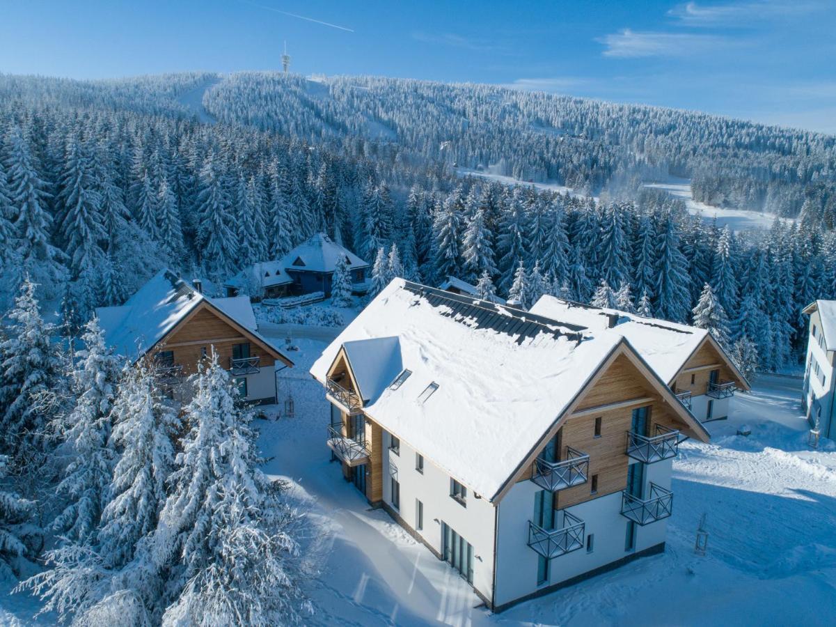 Ski Chalet Klinovec Loučná pod Klínovcem Kültér fotó