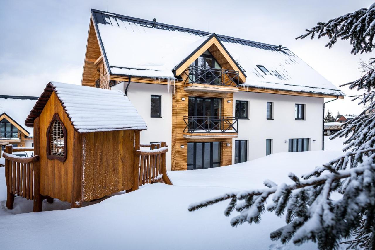 Ski Chalet Klinovec Loučná pod Klínovcem Kültér fotó