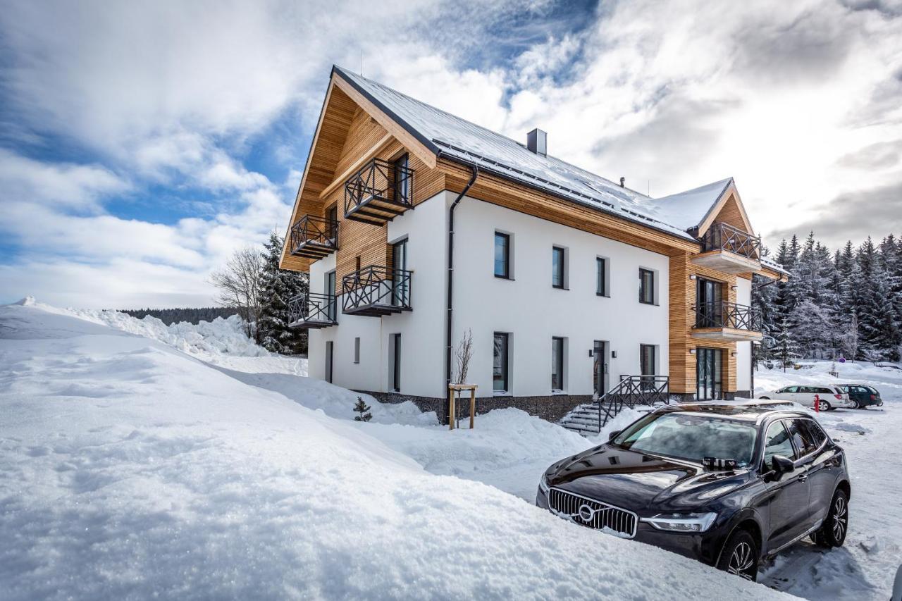 Ski Chalet Klinovec Loučná pod Klínovcem Kültér fotó