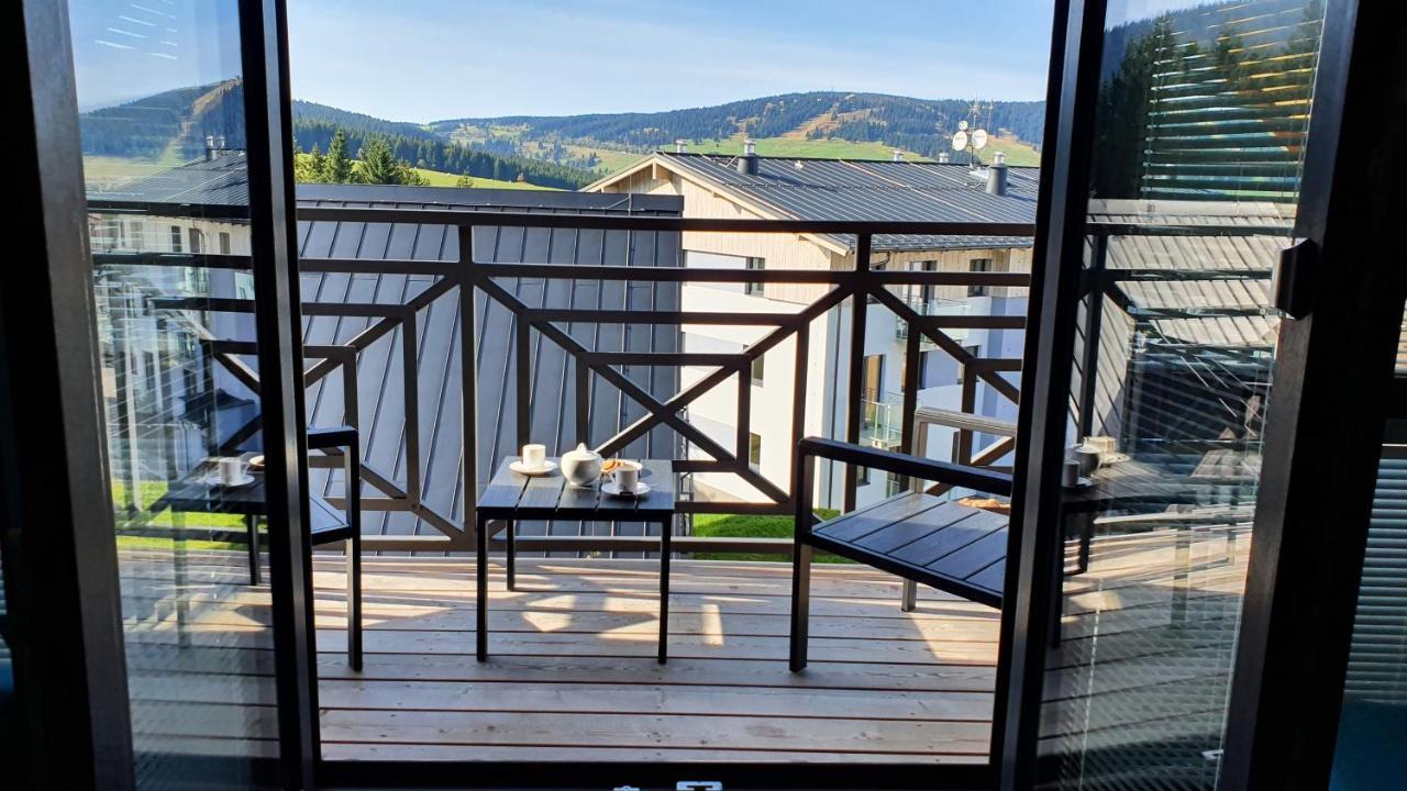 Ski Chalet Klinovec Loučná pod Klínovcem Kültér fotó
