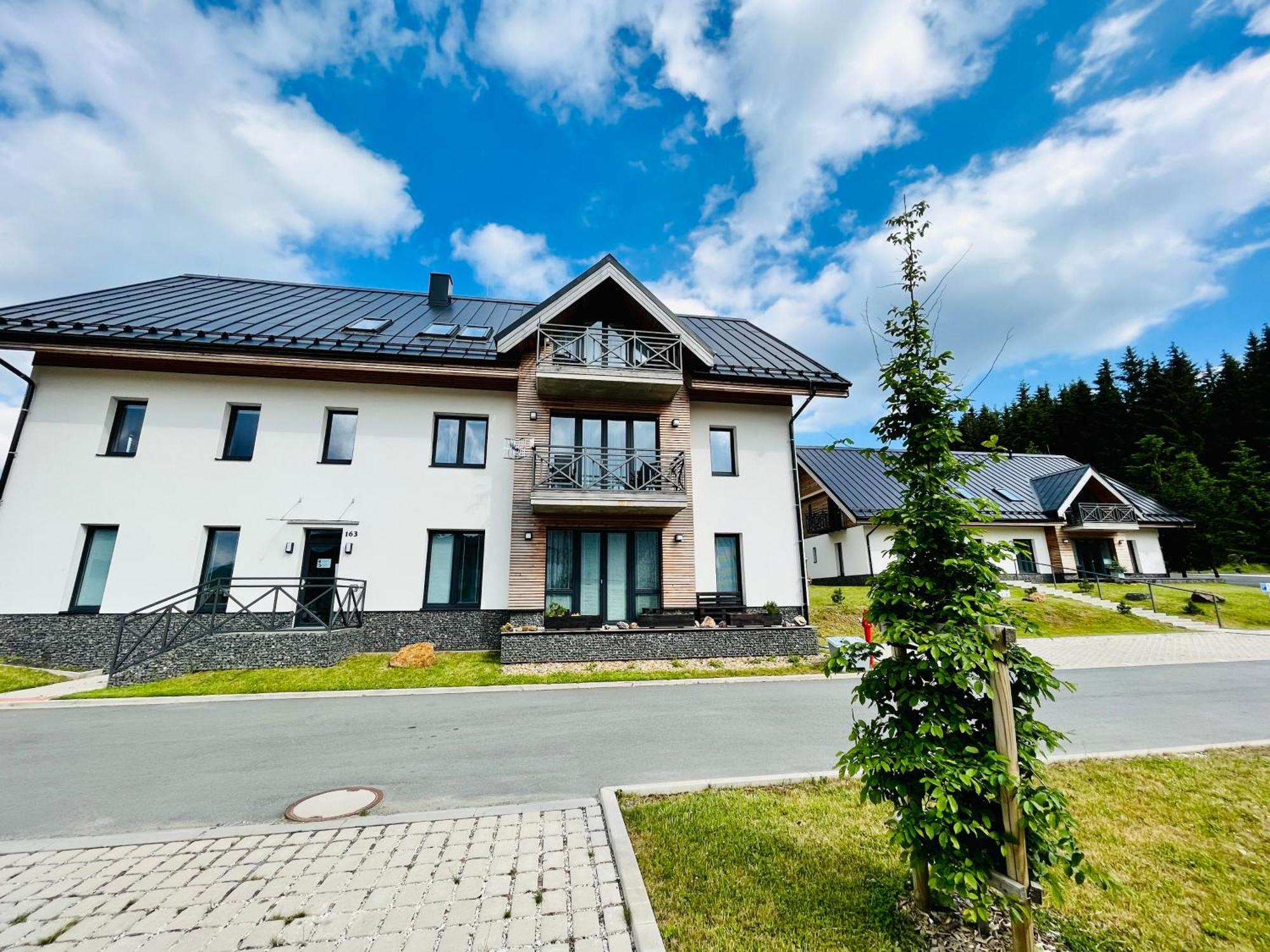 Ski Chalet Klinovec Loučná pod Klínovcem Kültér fotó